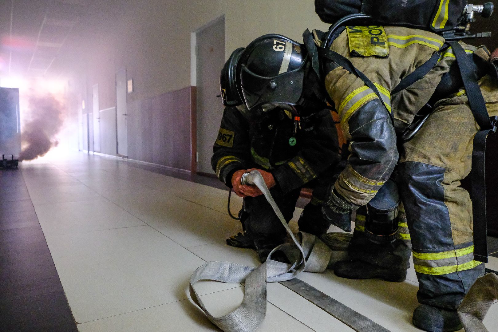 Солнечногорск, эвакуация, тренировка, пожарные, спасатели