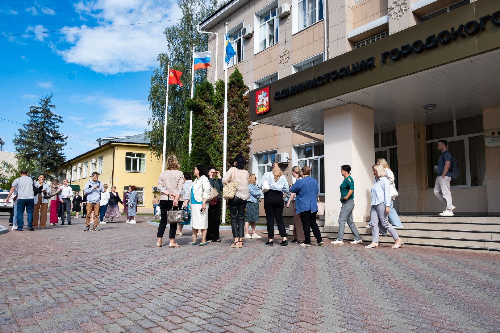 Солнечногорск, эвакуация, тренировка, пожарные, спасатели