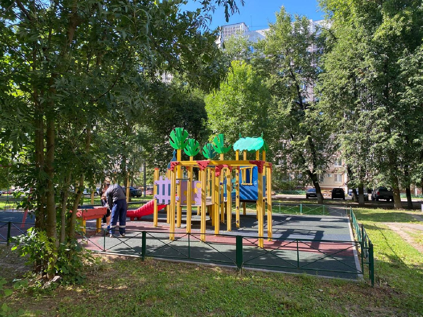 Чехов, благоустройство, детская площадка, пешеходная дорожка, модернизация