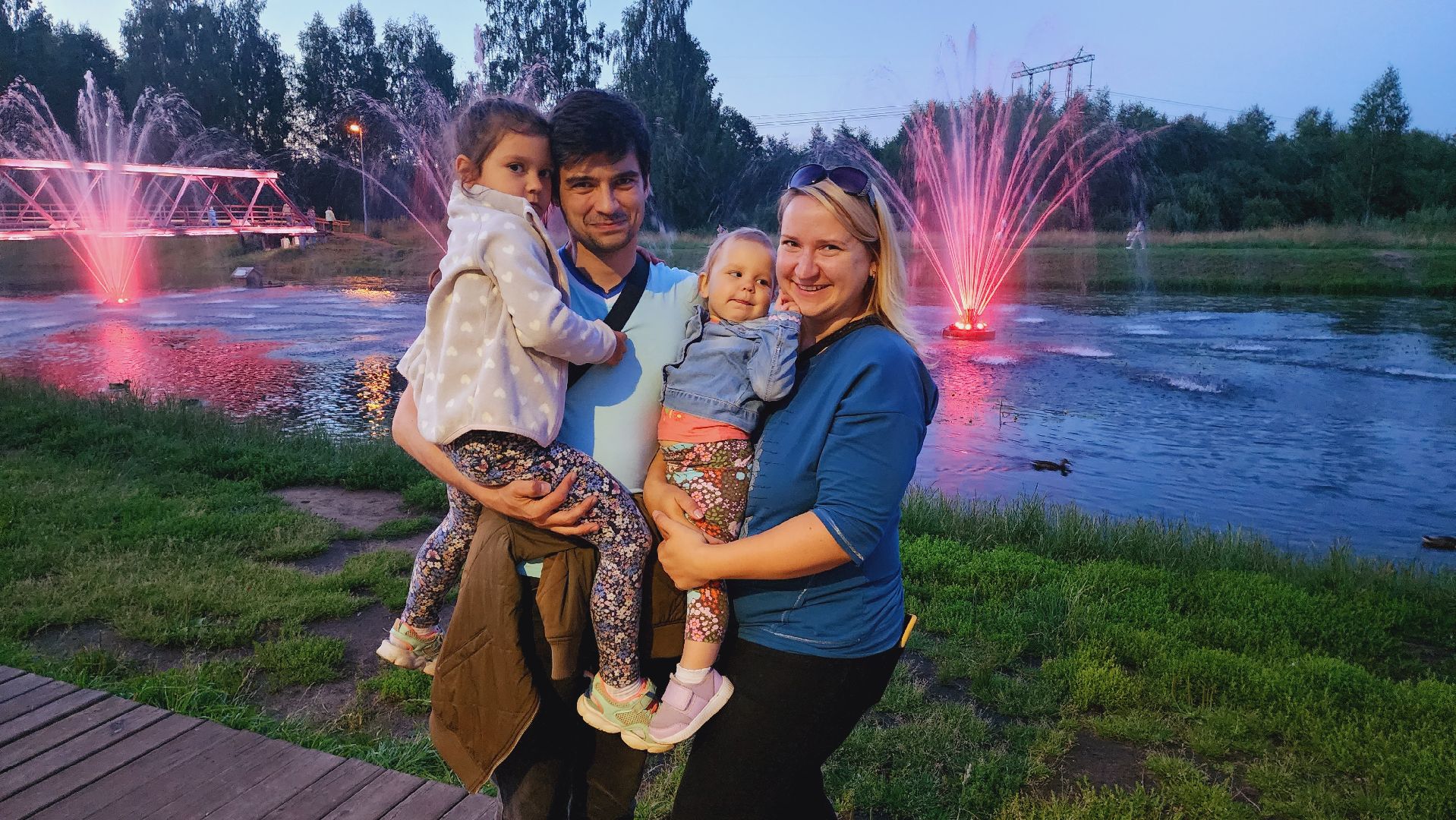 Подмосковье, Ивантеевка, Ночь в парке, Парки подмосковья.