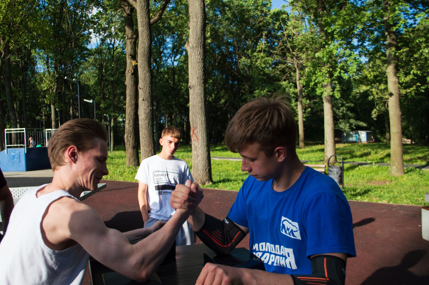 Кашира, Ожерелье, Молодая гвардия, армреслинг, парк, спорт