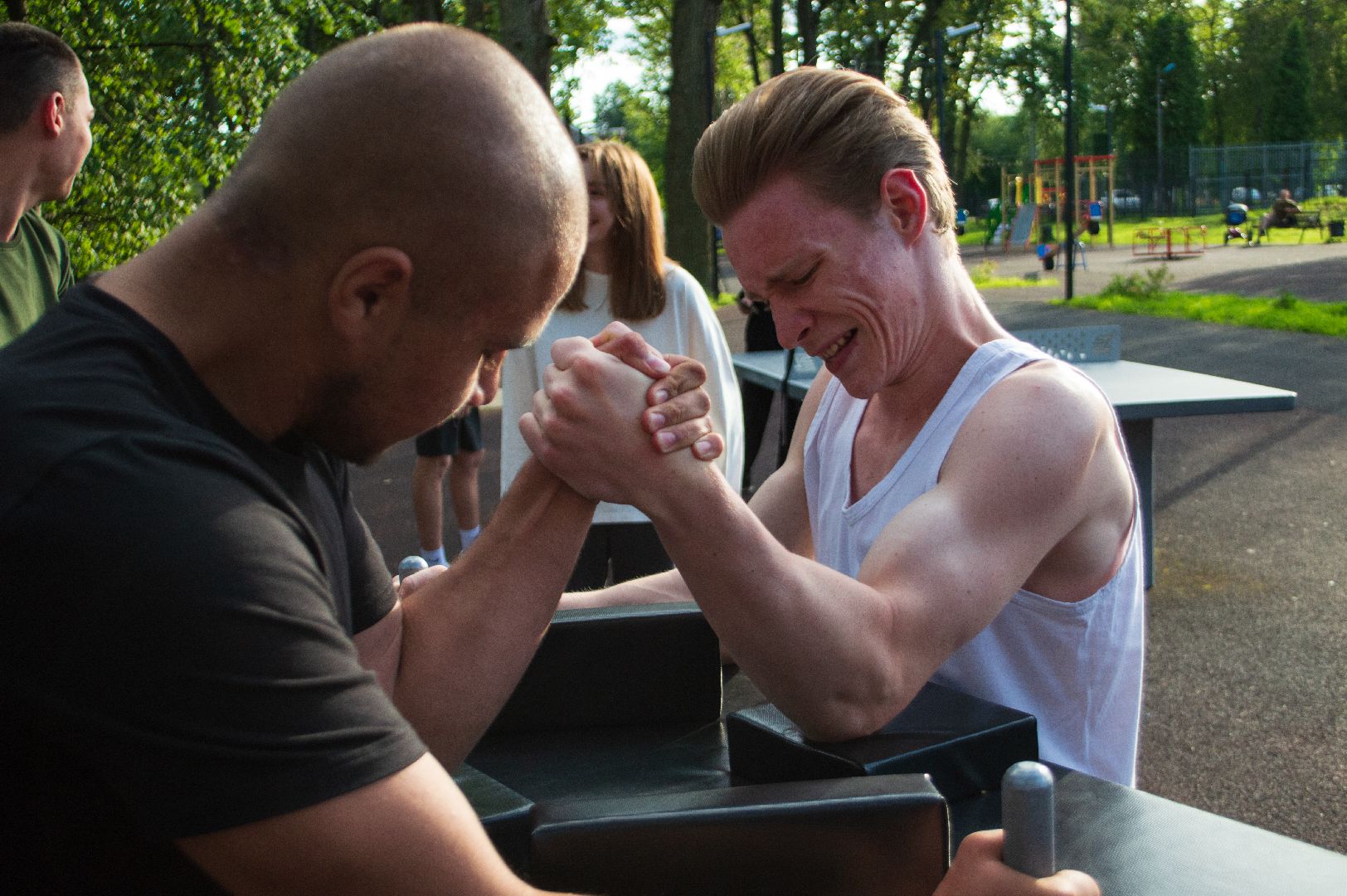 Кашира, Ожерелье, Молодая гвардия, армреслинг, парк, спорт