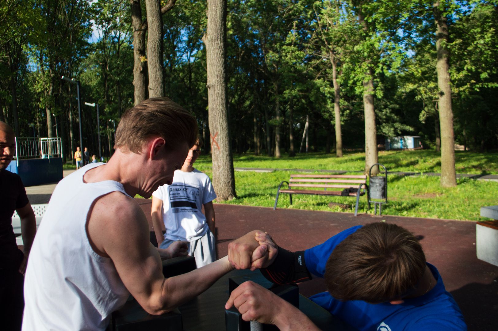 Кашира, Ожерелье, Молодая гвардия, армреслинг, парк, спорт