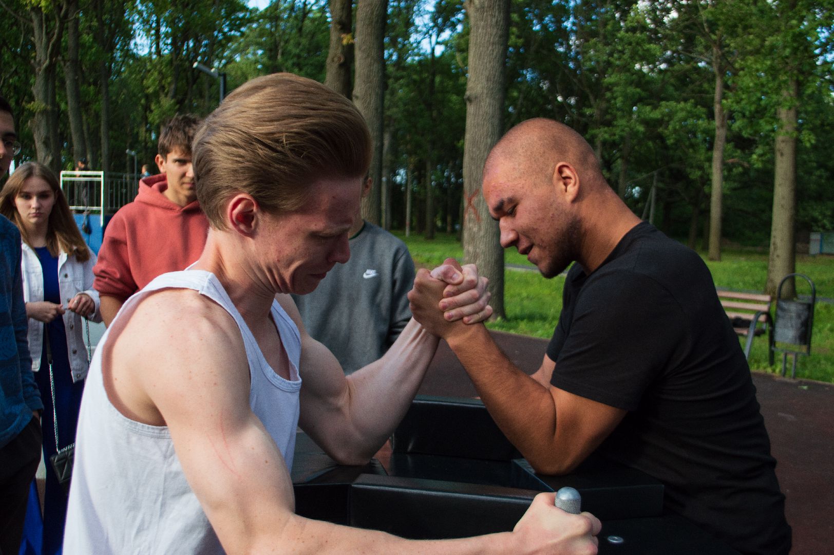 Кашира, Ожерелье, Молодая гвардия, армреслинг, парк, спорт