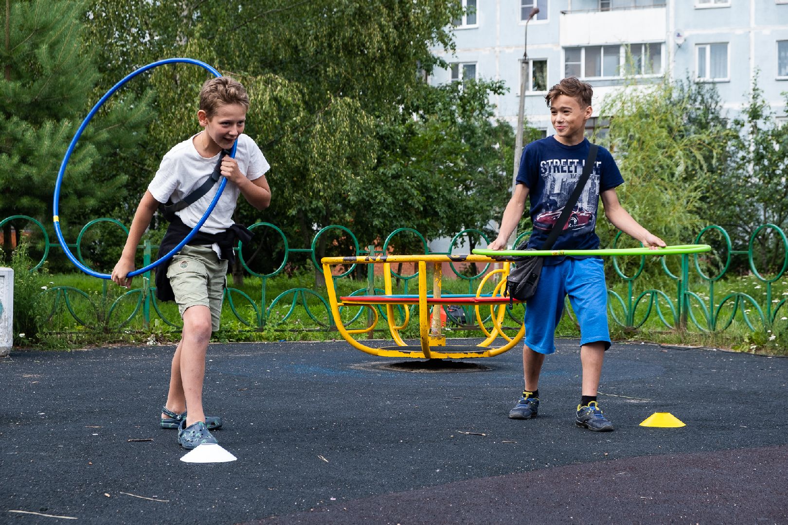 Солнечногорск, двор, праздник, волонтеры, подсолнух