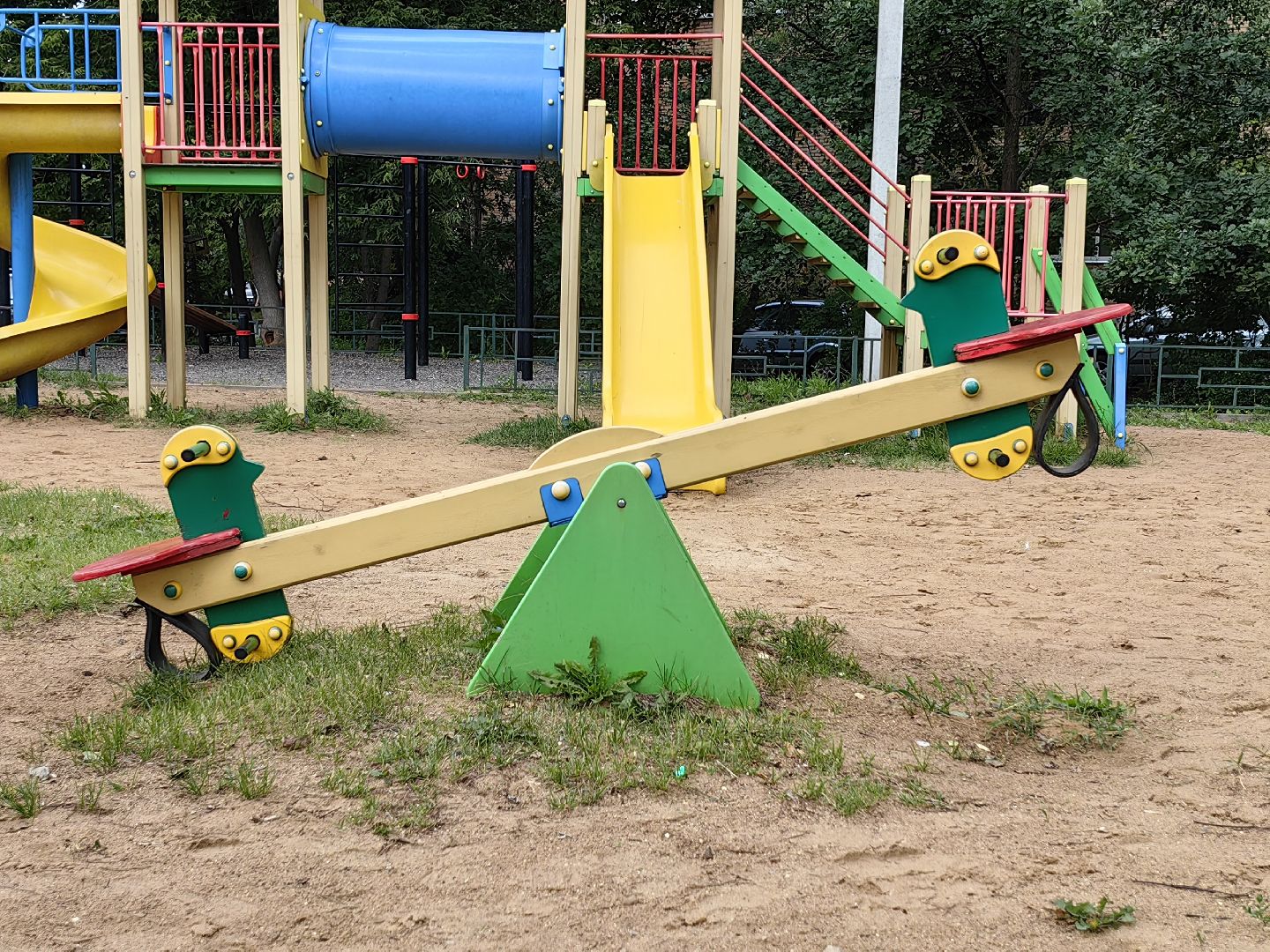 Детская площадка, качели, карусели, дети, благоустройство
