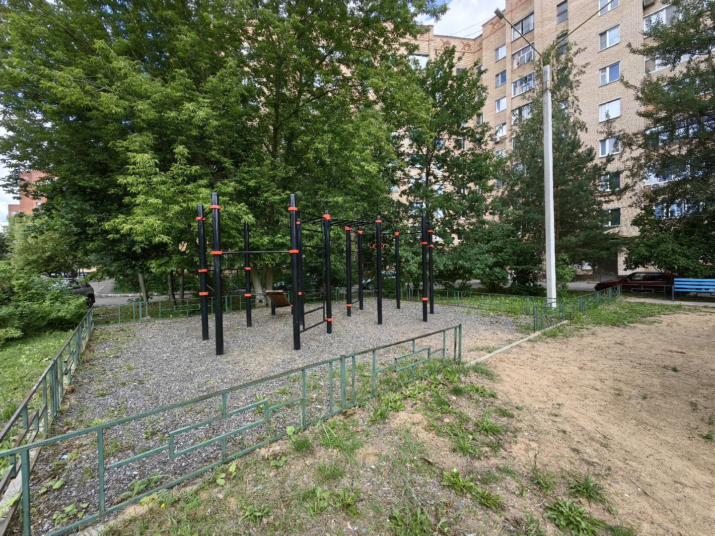 Детская площадка, качели, карусели, дети, благоустройство