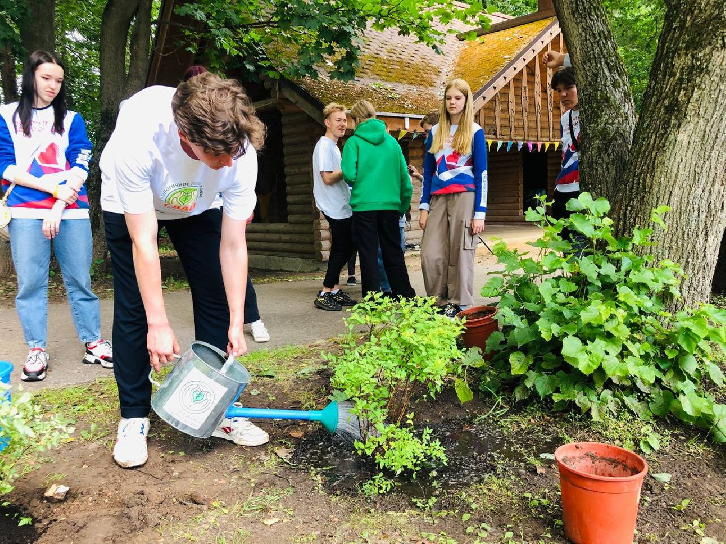 Руза, волонтеры, субботник, высадка саженцев, 1000-й саженец, экология