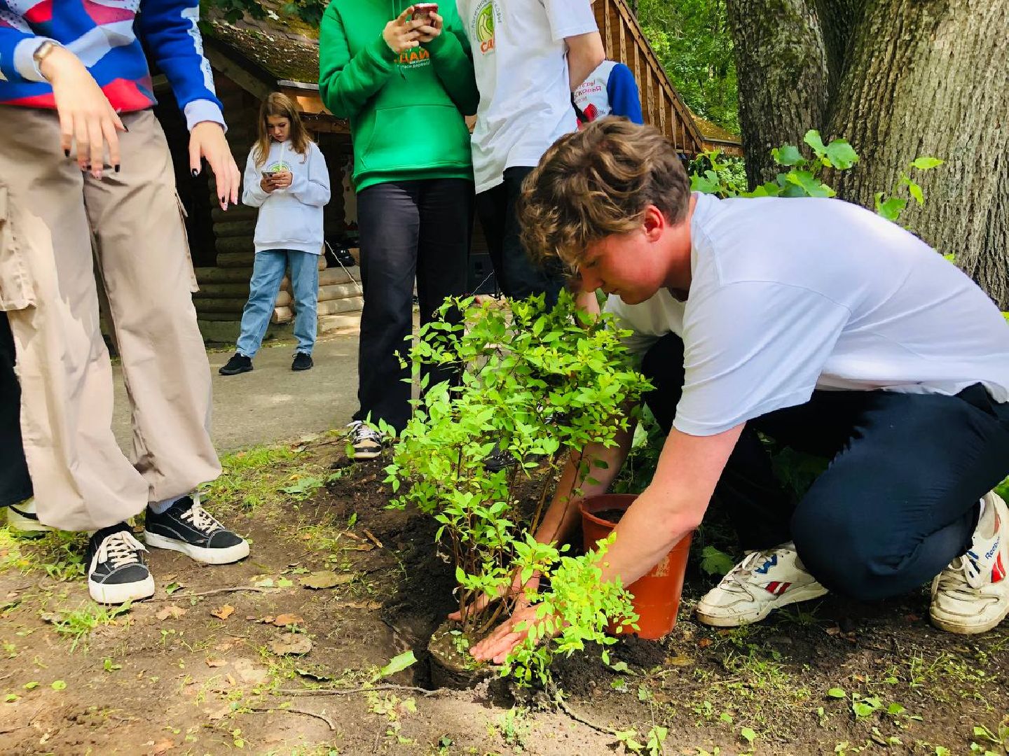 Руза, волонтеры, субботник, высадка саженцев, 1000-й саженец, экология