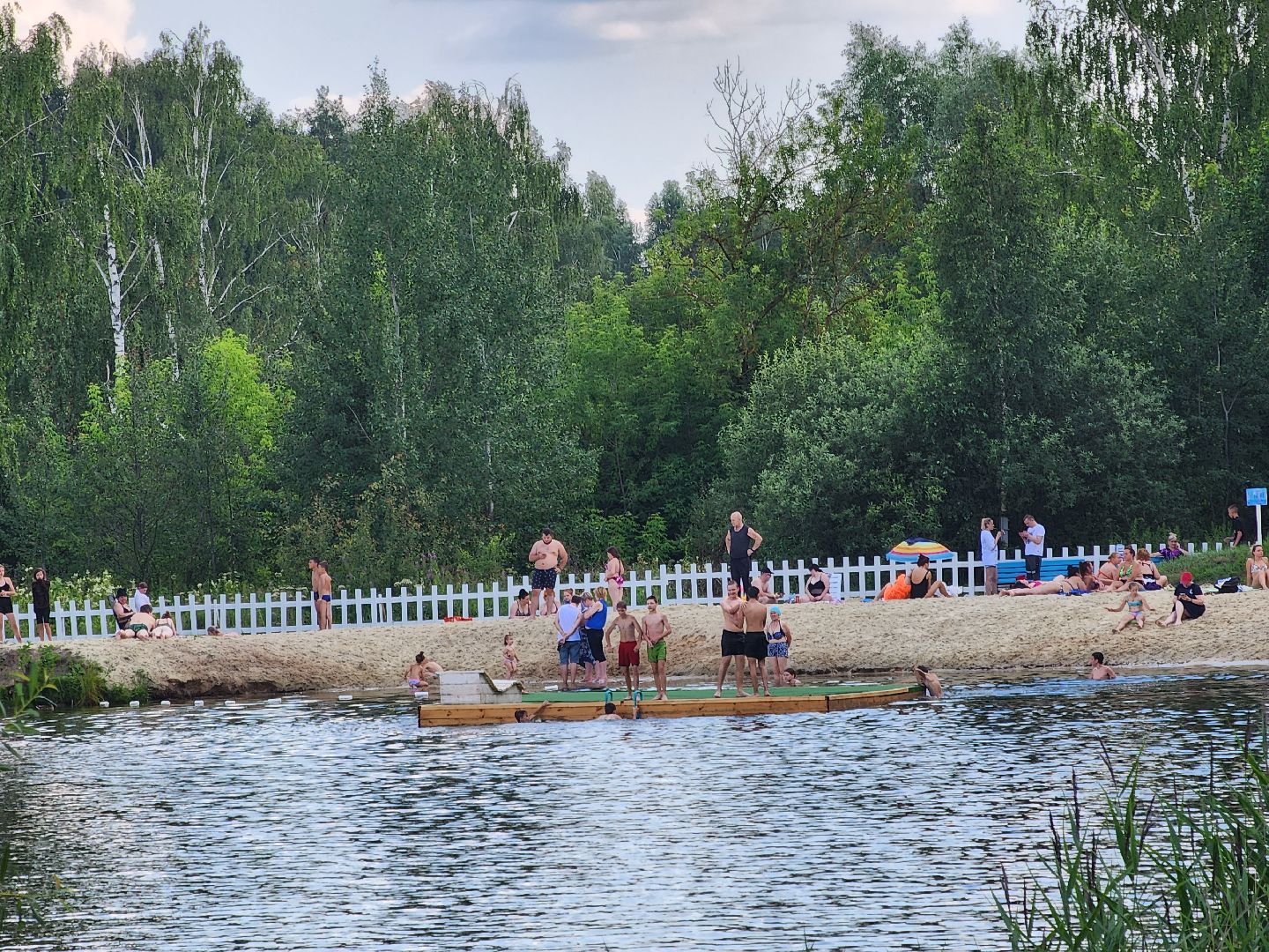 Павловский Посад, городской округ Павловский Посад, отдых, люди, лето, Байкал, озеро