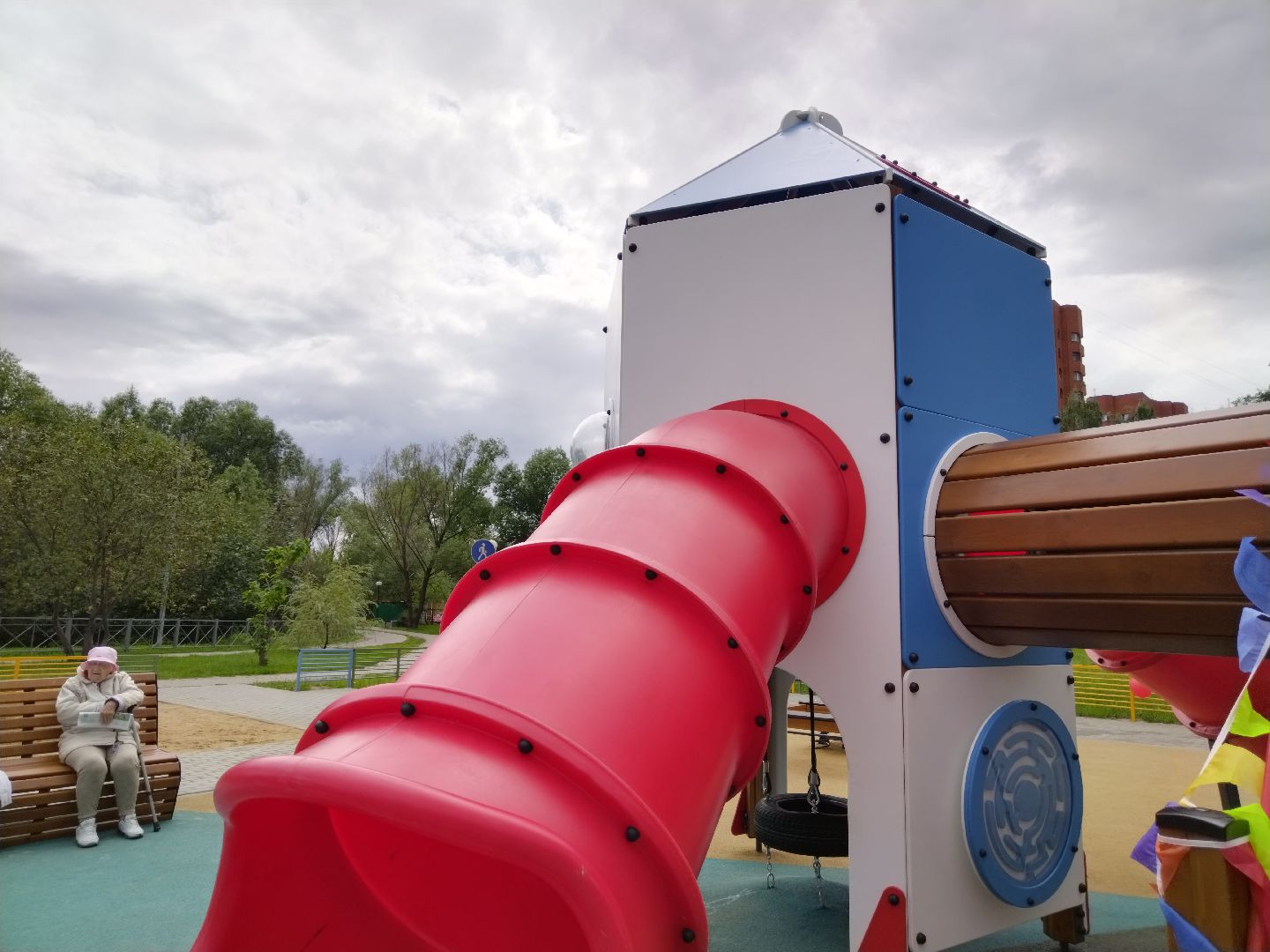 Детская площадка, Мытищи, губернаторская программа