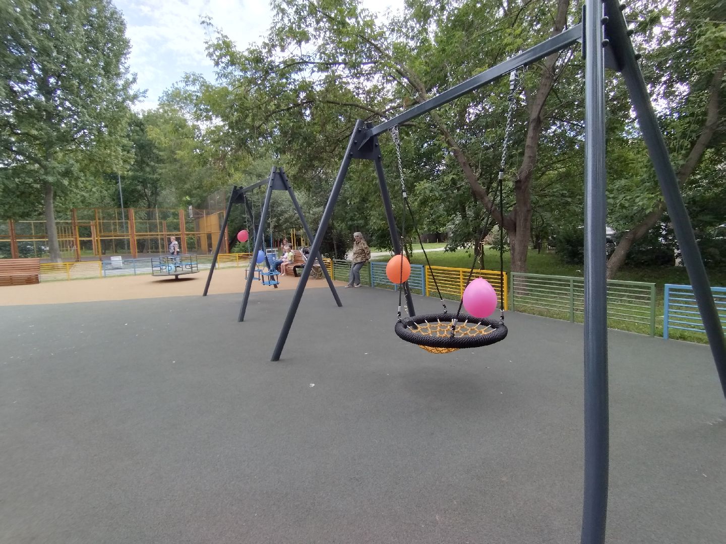 Детская площадка, губернаторская программа, Мытищи