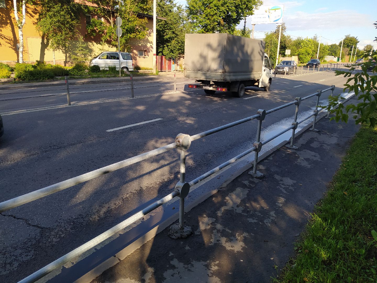 Нахабино, ограждения, транспорт, дорога