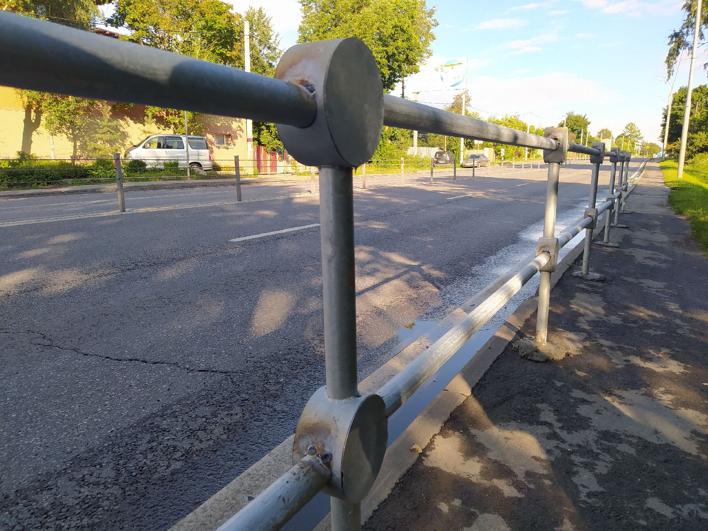 Нахабино, ограждения, транспорт, дорога