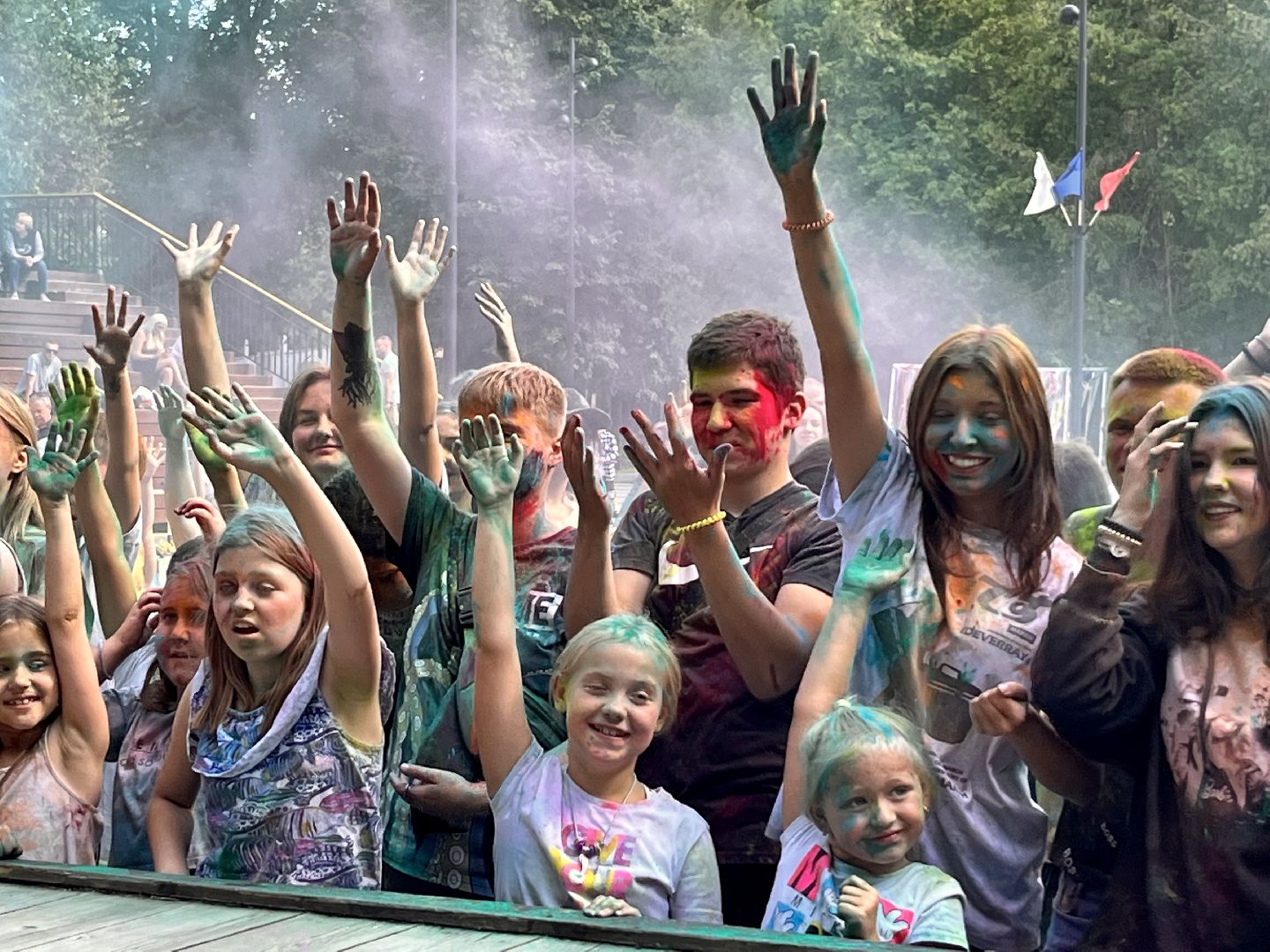 Наро-Фоминск, центральный парк, лето в Подмосковье, фестиваль