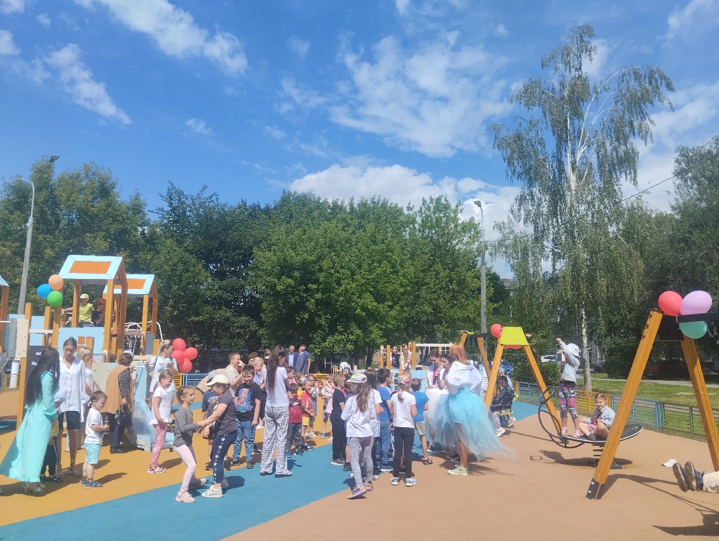 Площадка, губернаторская программа, дети, Старая Купавна, Богородский городской округ