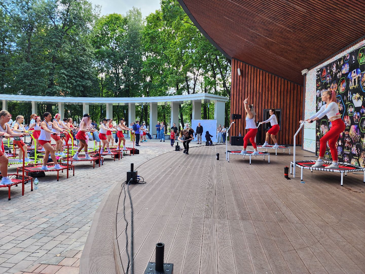 Подольск, фестиваль, джампинг-фитнес, спорт, парк