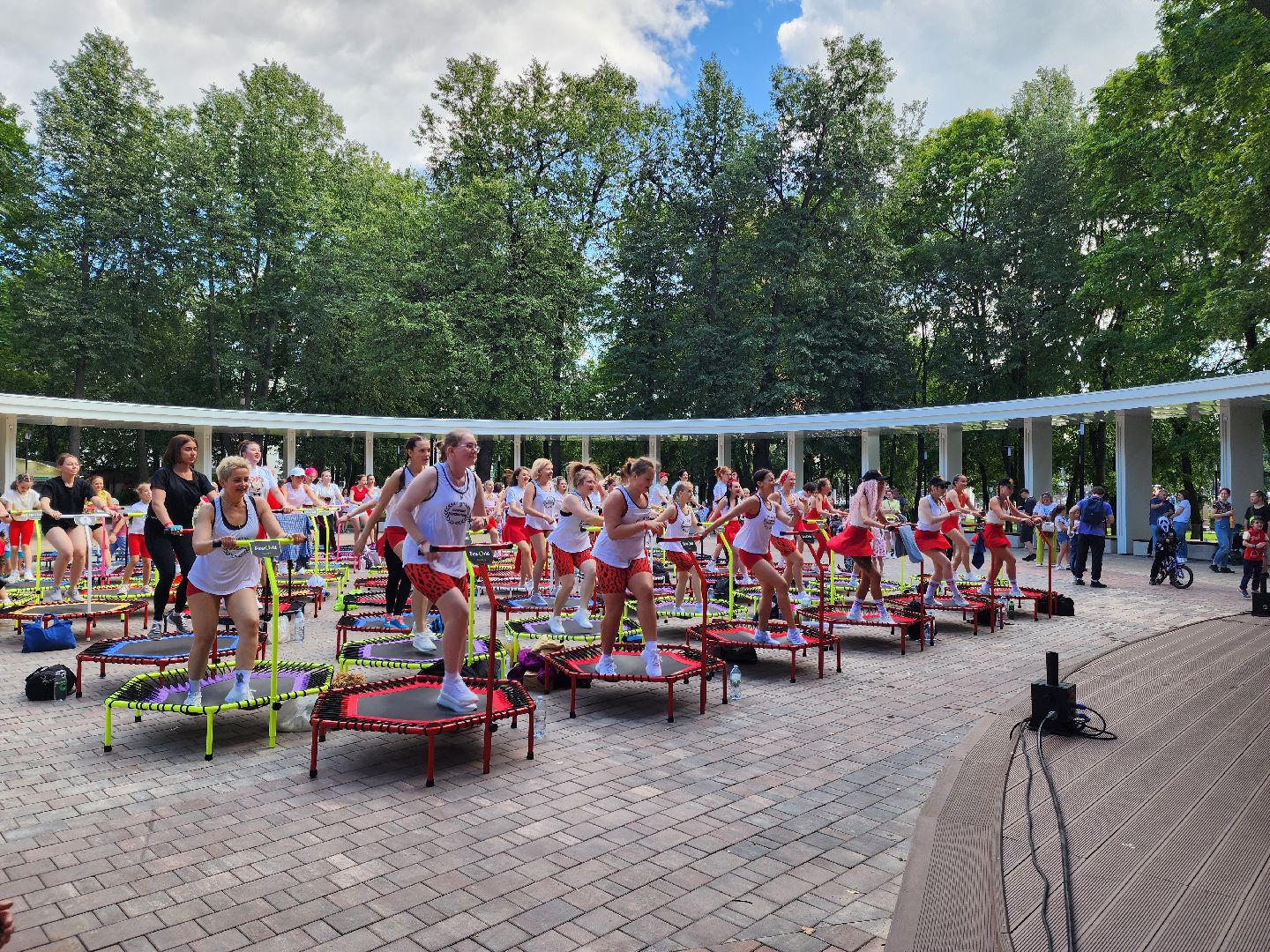 Подольск, фестиваль, джампинг-фитнес, спорт, парк