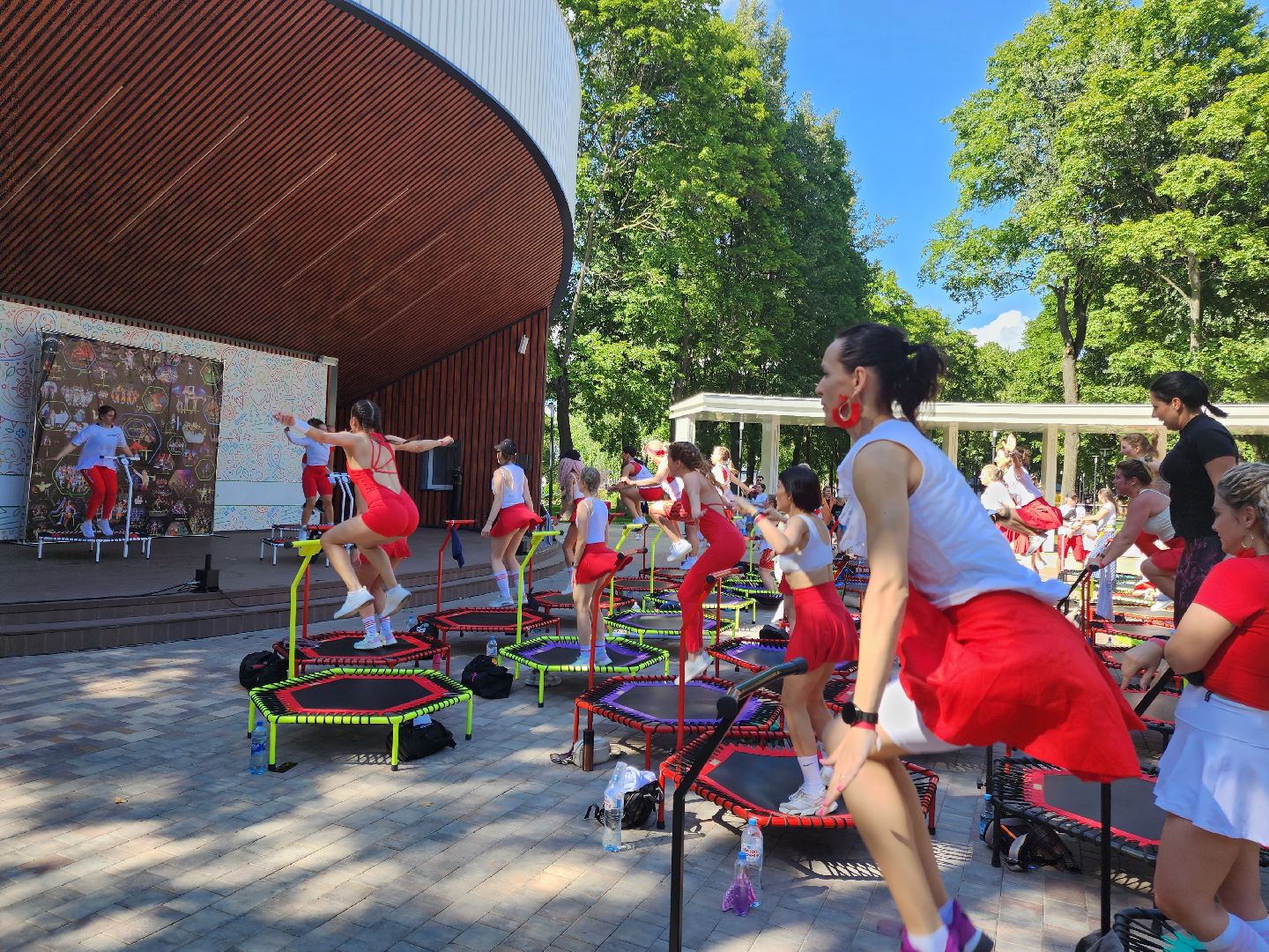 Подольск, фестиваль, джампинг-фитнес, спорт, парк
