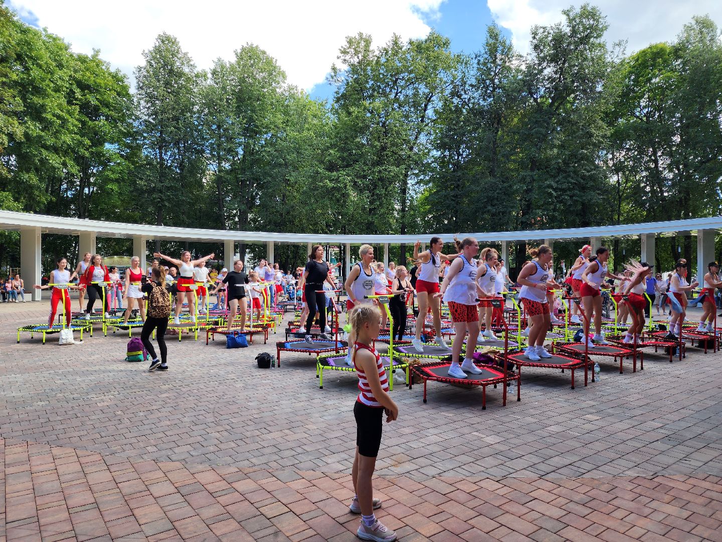 Подольск, фестиваль, джампинг-фитнес, спорт, парк