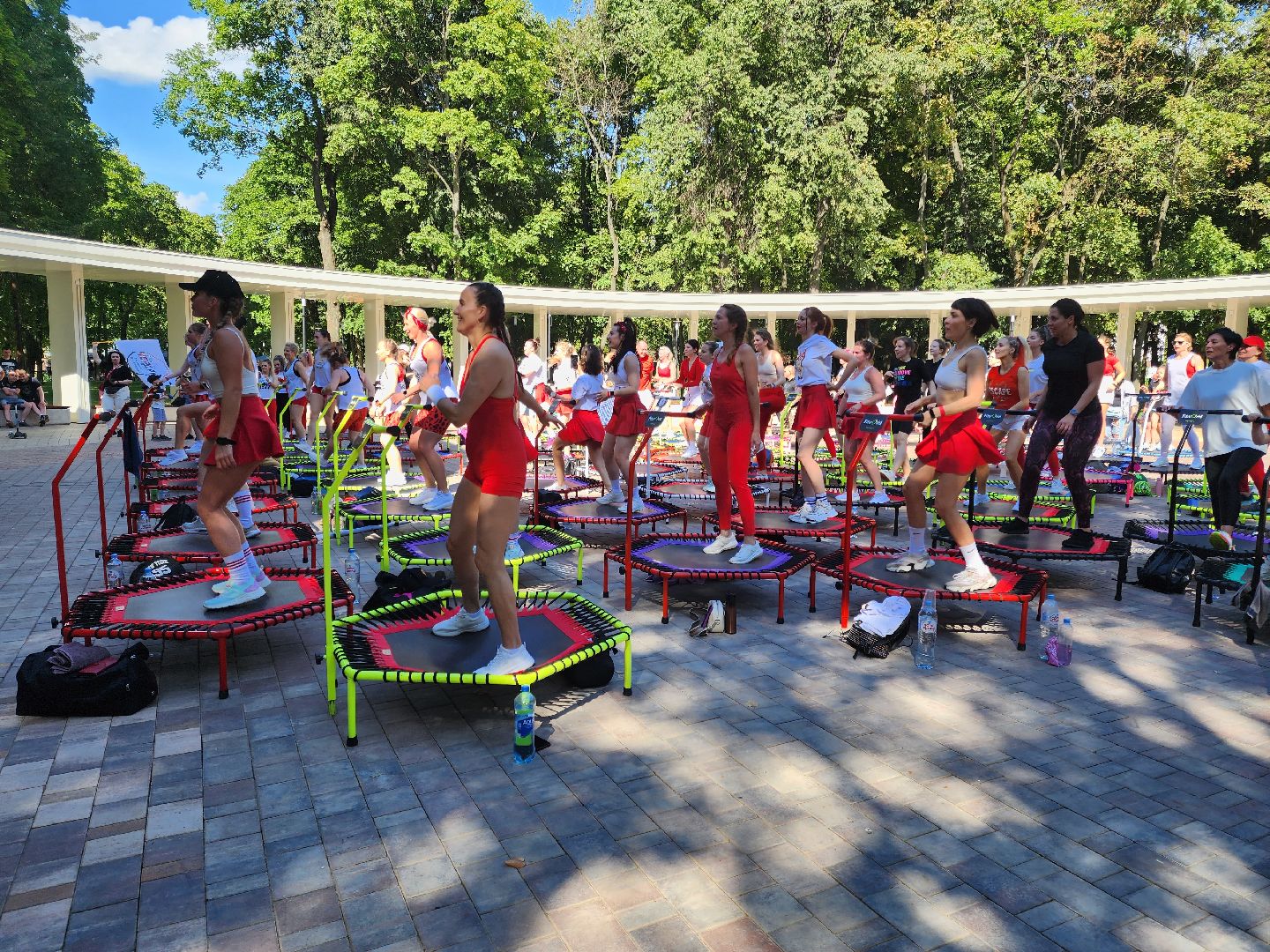 Подольск, фестиваль, джампинг-фитнес, спорт, парк