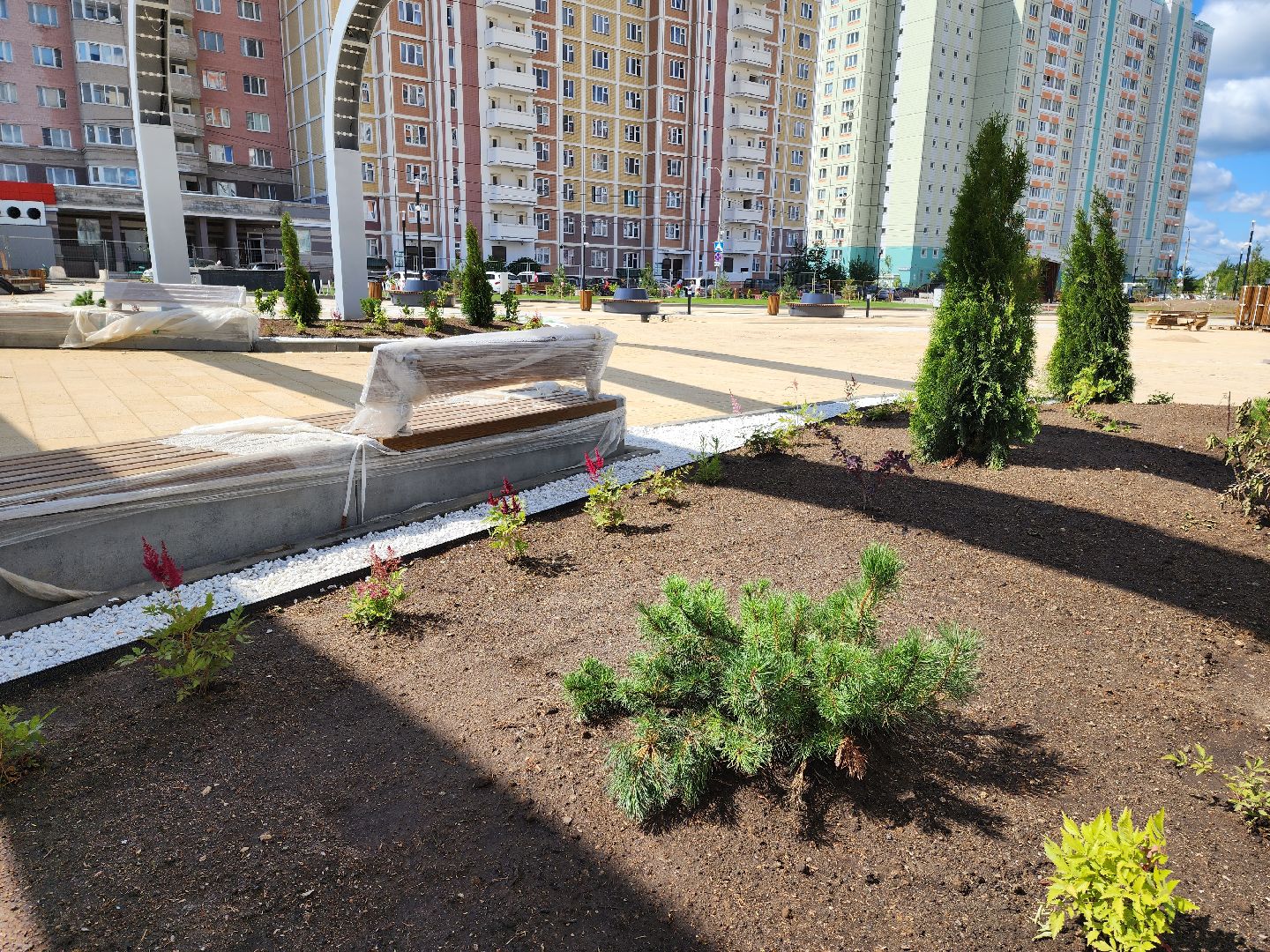 Подольск, благоустройство, бульвар 65-летия Победы, точка притяжения