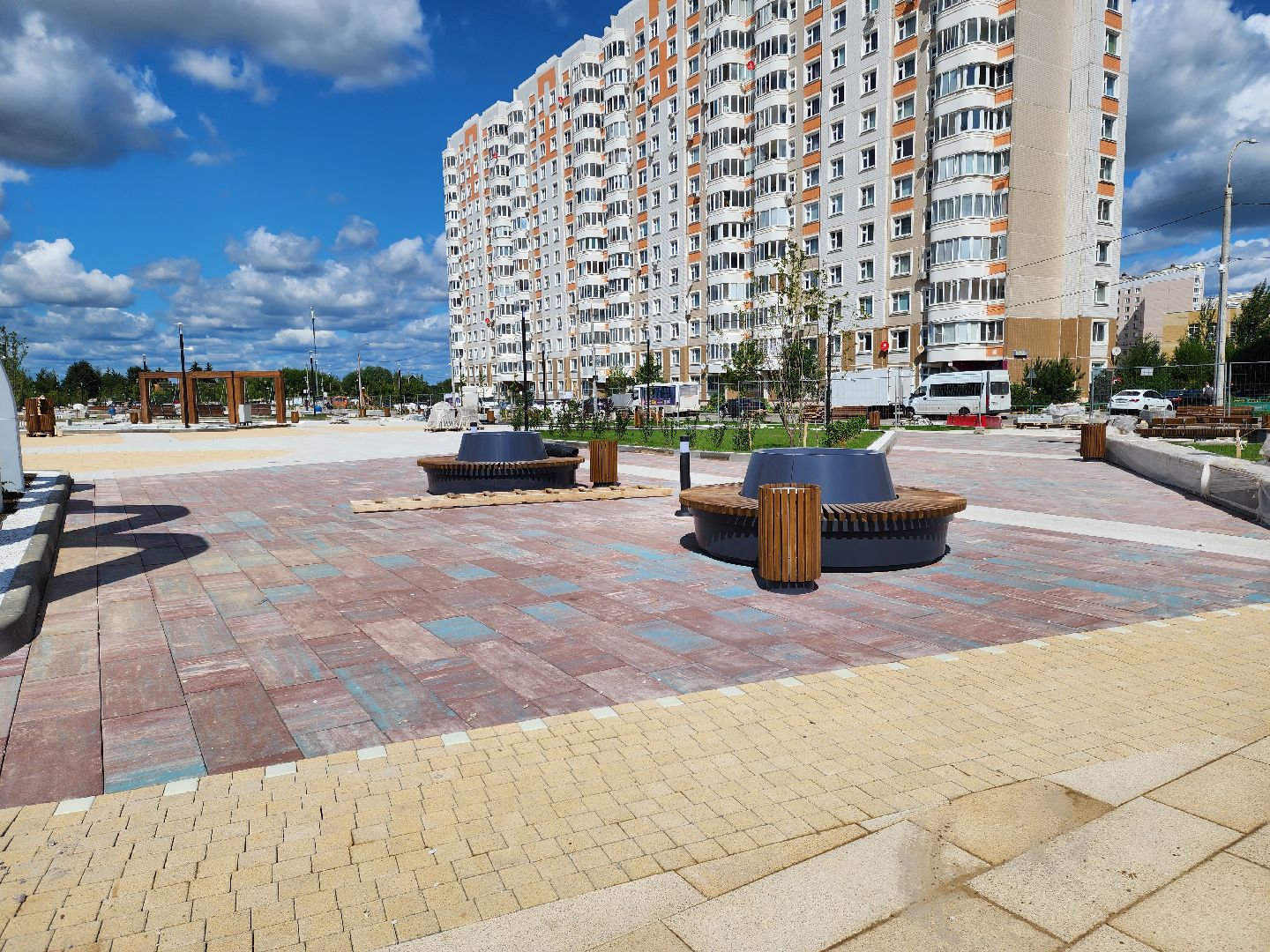 Подольск, благоустройство, бульвар 65-летия Победы, точка притяжения