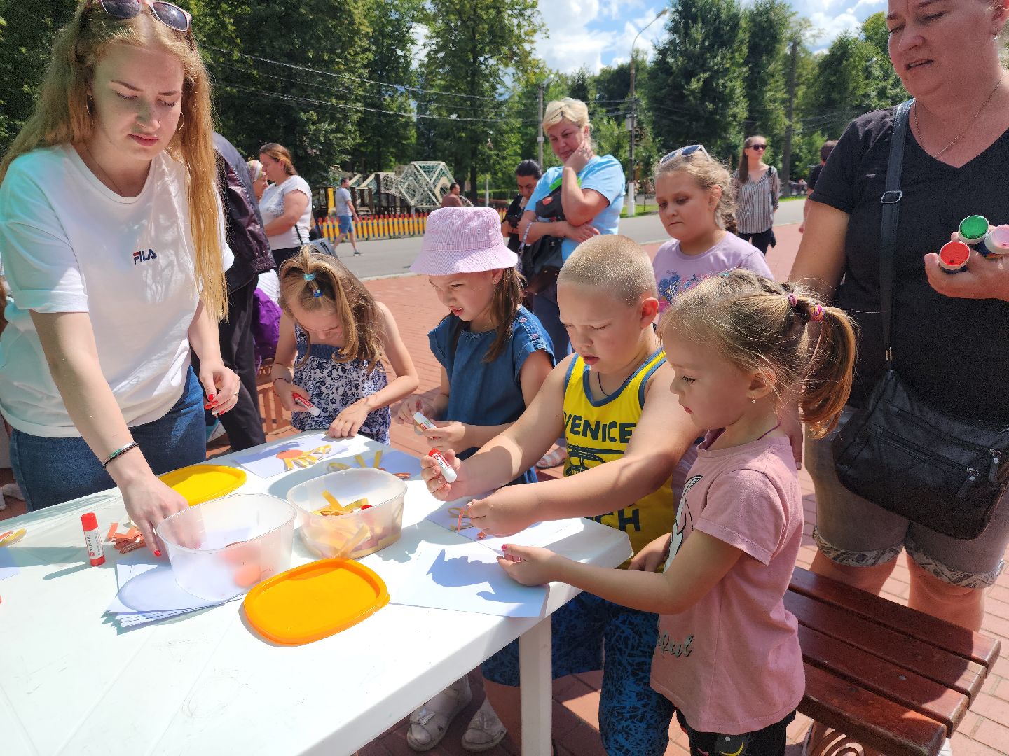 Павловский Посад, городской округ Павловский Посад, люди, праздник, парк, дети, образование, мастер-класс