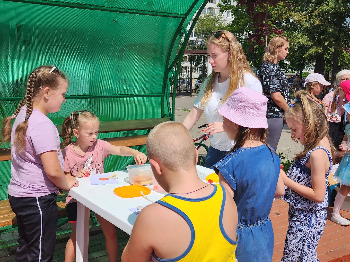 Павловский Посад, городской округ Павловский Посад, люди, праздник, парк, дети, образование, мастер-класс