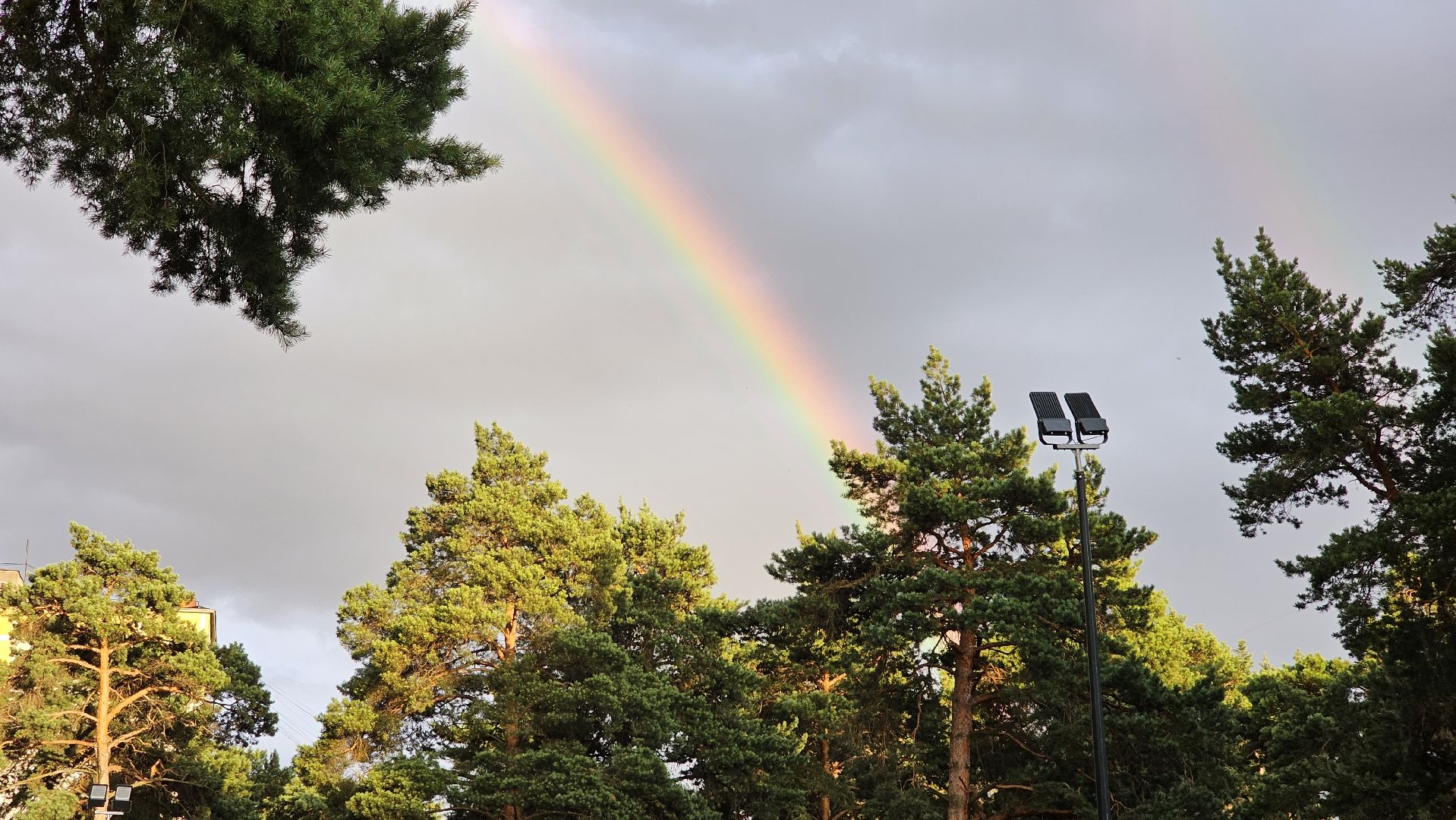 погодное явление, радуга, дождь, Котельники