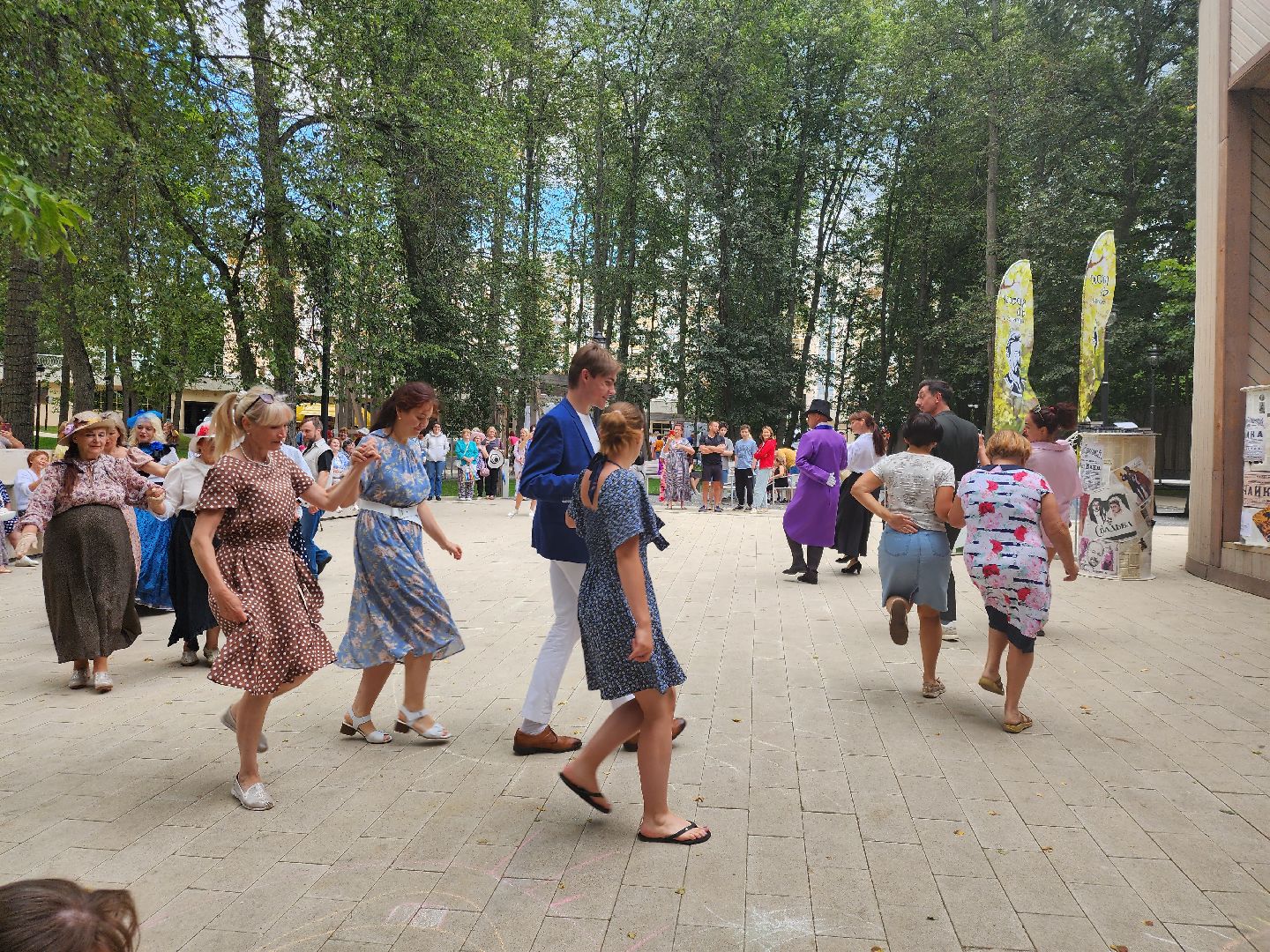 Звенигород, танцы Серебряного века, культура, хореография, дачные театры, Чеховский день в Звенигороде