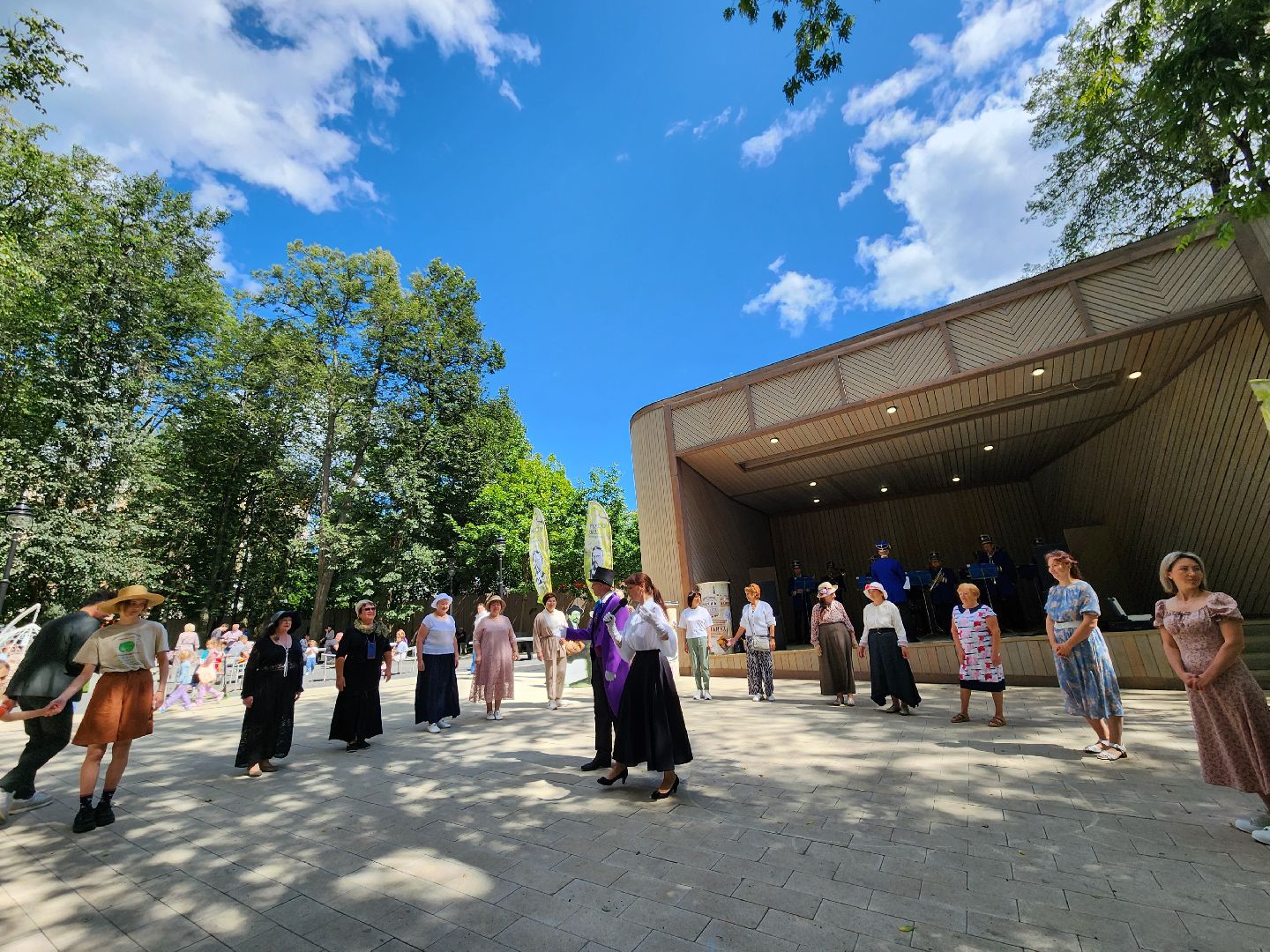 Звенигород, танцы Серебряного века, культура, хореография, дачные театры, Чеховский день в Звенигороде