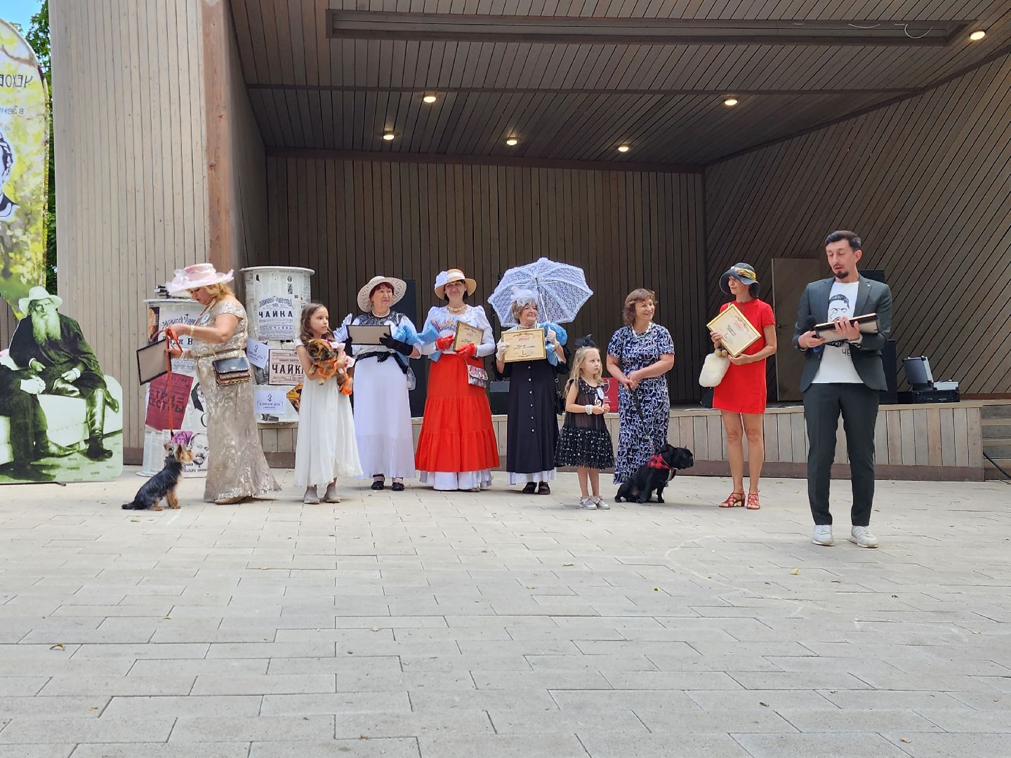 Звенигород, танцы Серебряного века, культура, хореография, дачные театры, Чеховский день в Звенигороде