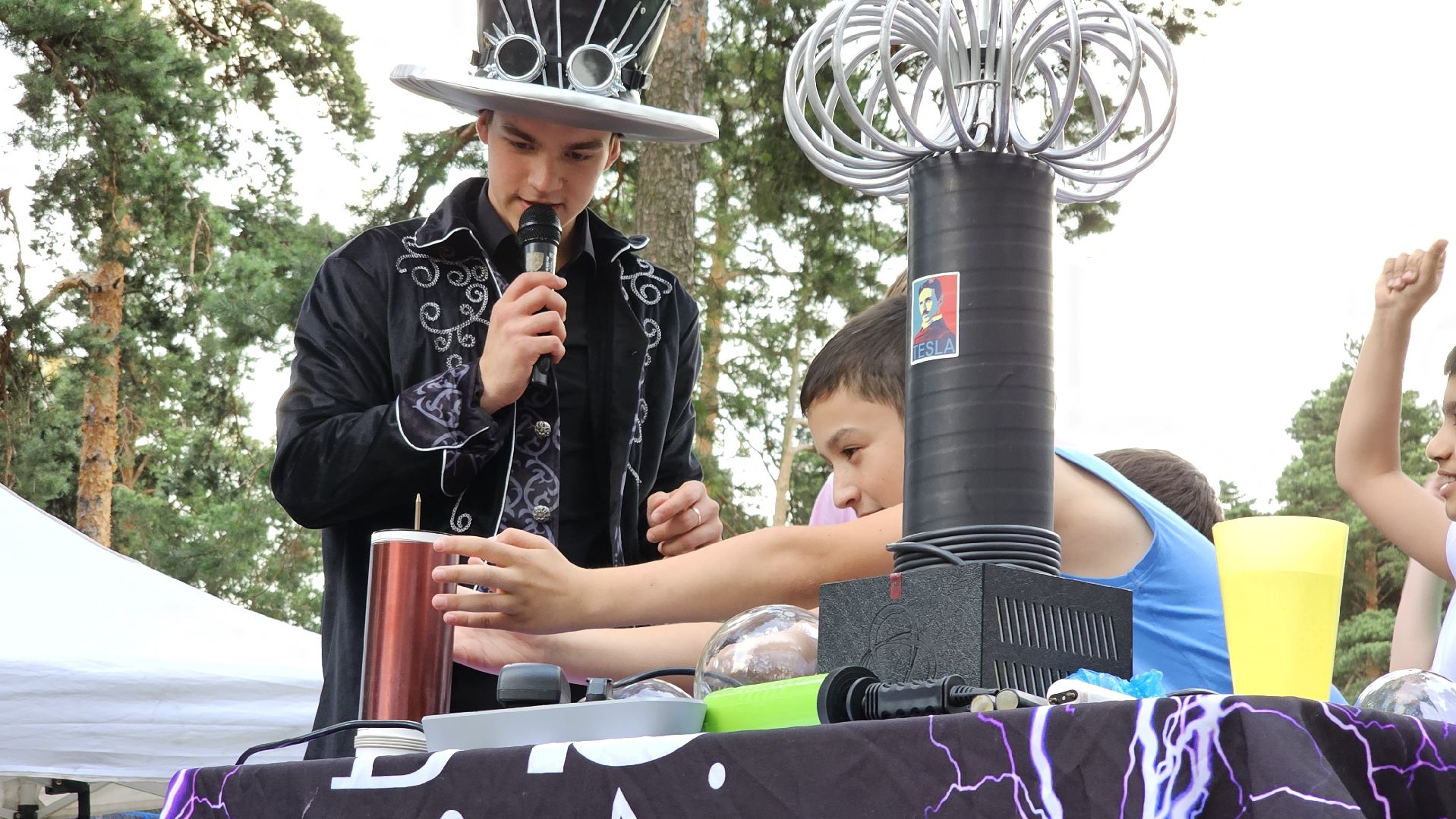 Ночь в парке, лето в Подмосковье, Котельники