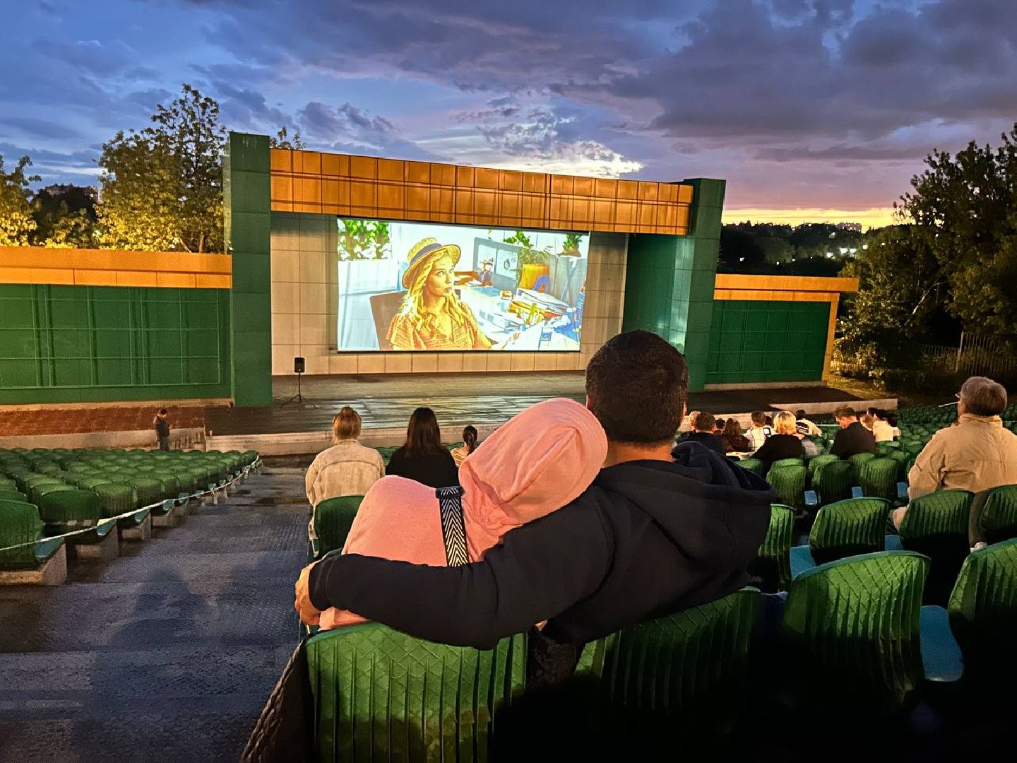 Подольск, парк, кино