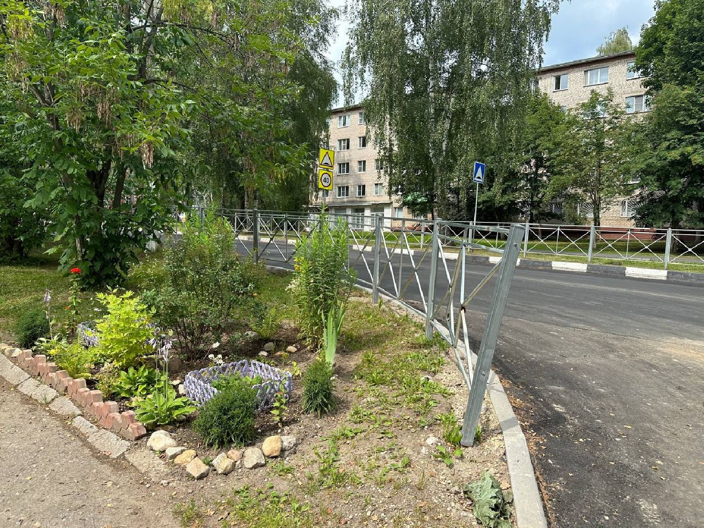 Благоустройство территории, асфальтирование, дорожное покрытие, Наро-Фоминск