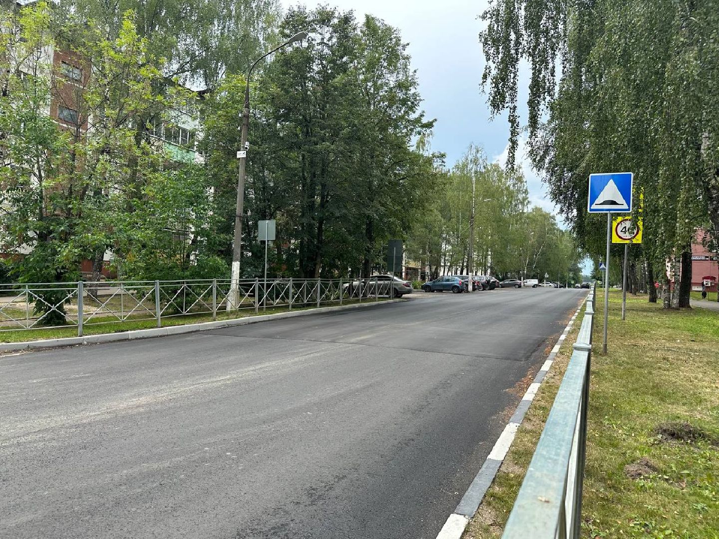 Благоустройство территории, асфальтирование, дорожное покрытие, Наро-Фоминск