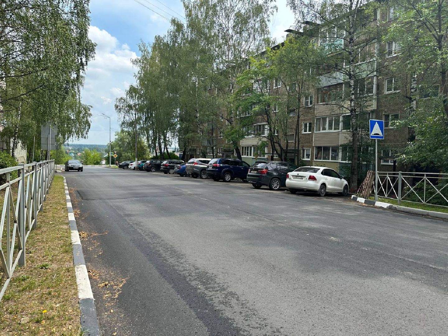 Благоустройство территории, асфальтирование, дорожное покрытие, Наро-Фоминск