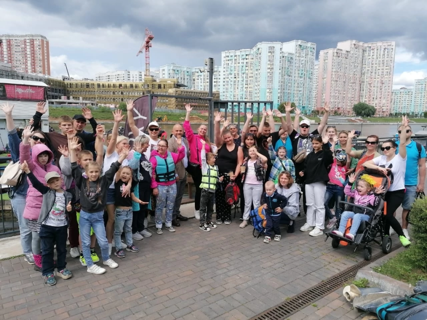 Дети-инвалиды, помощь людям, лето в подмосковье,