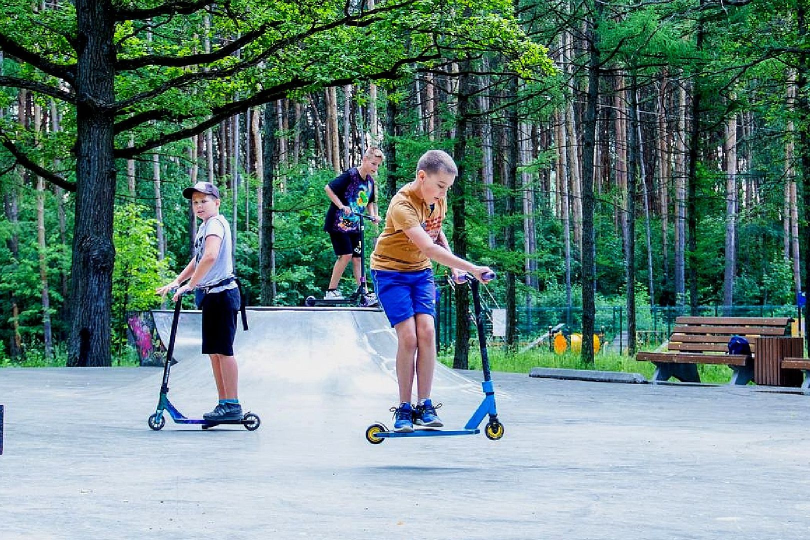 Подольск, парк, дети
