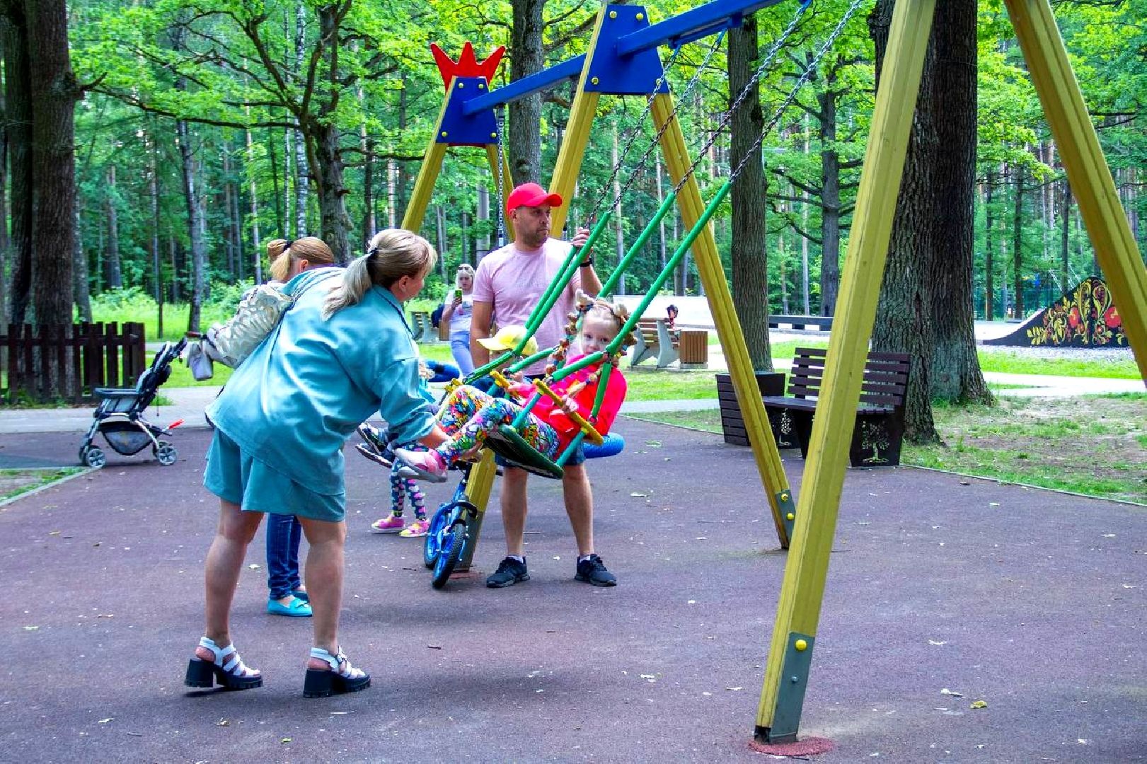 Подольск, парк, дети