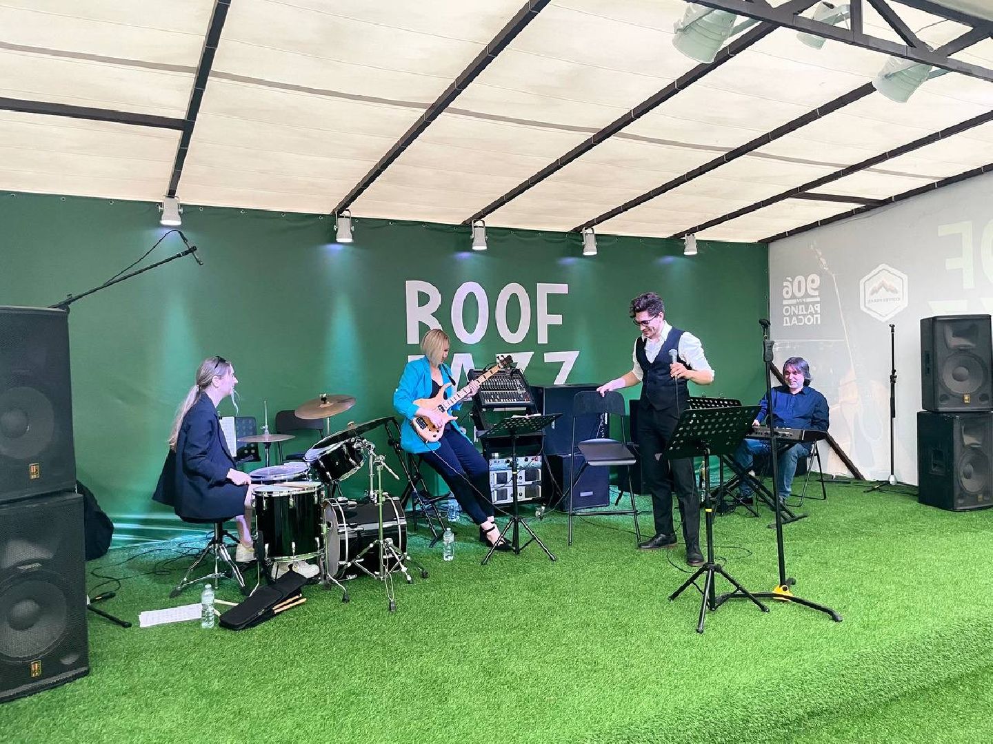 Сергиево-Посадский городской округ, Культура, Сергиев Посад, Джаз, Искусство, Творчество, Музыканты, Музыка, Джаз на крыше