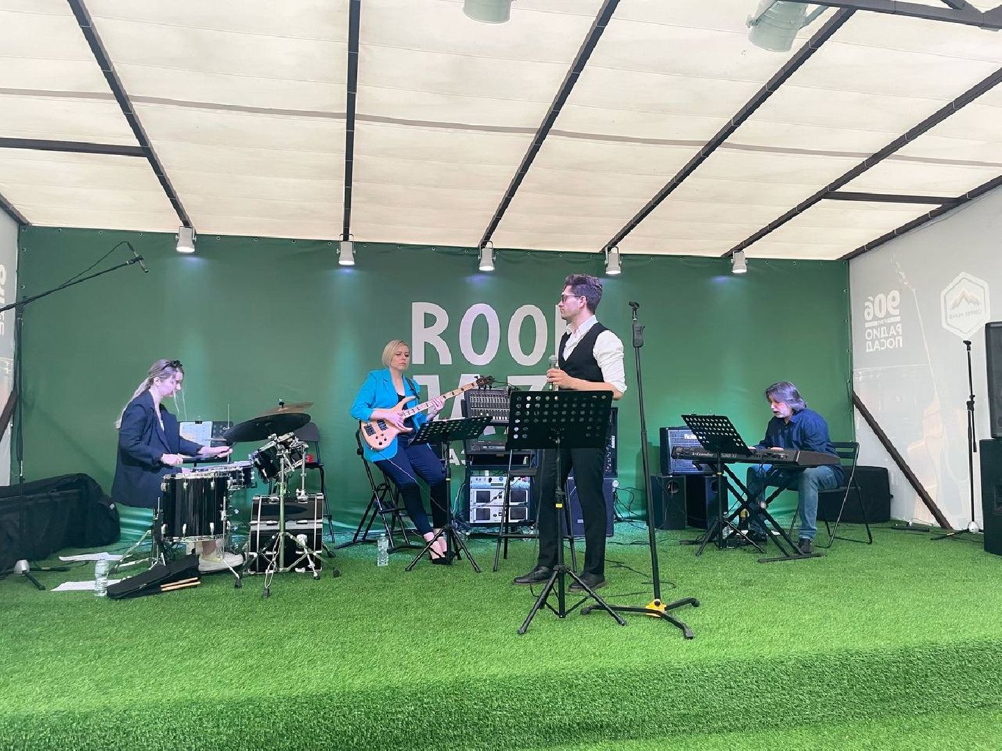 Сергиево-Посадский городской округ, Культура, Сергиев Посад, Джаз, Искусство, Творчество, Музыканты, Музыка, Джаз на крыше