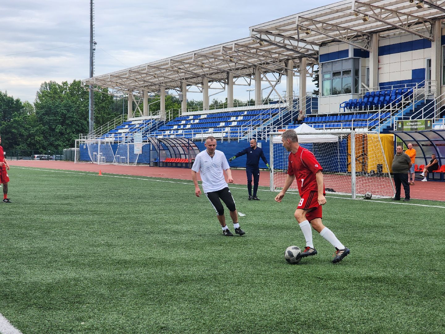 видное; ветераны; матч; футбол; игра