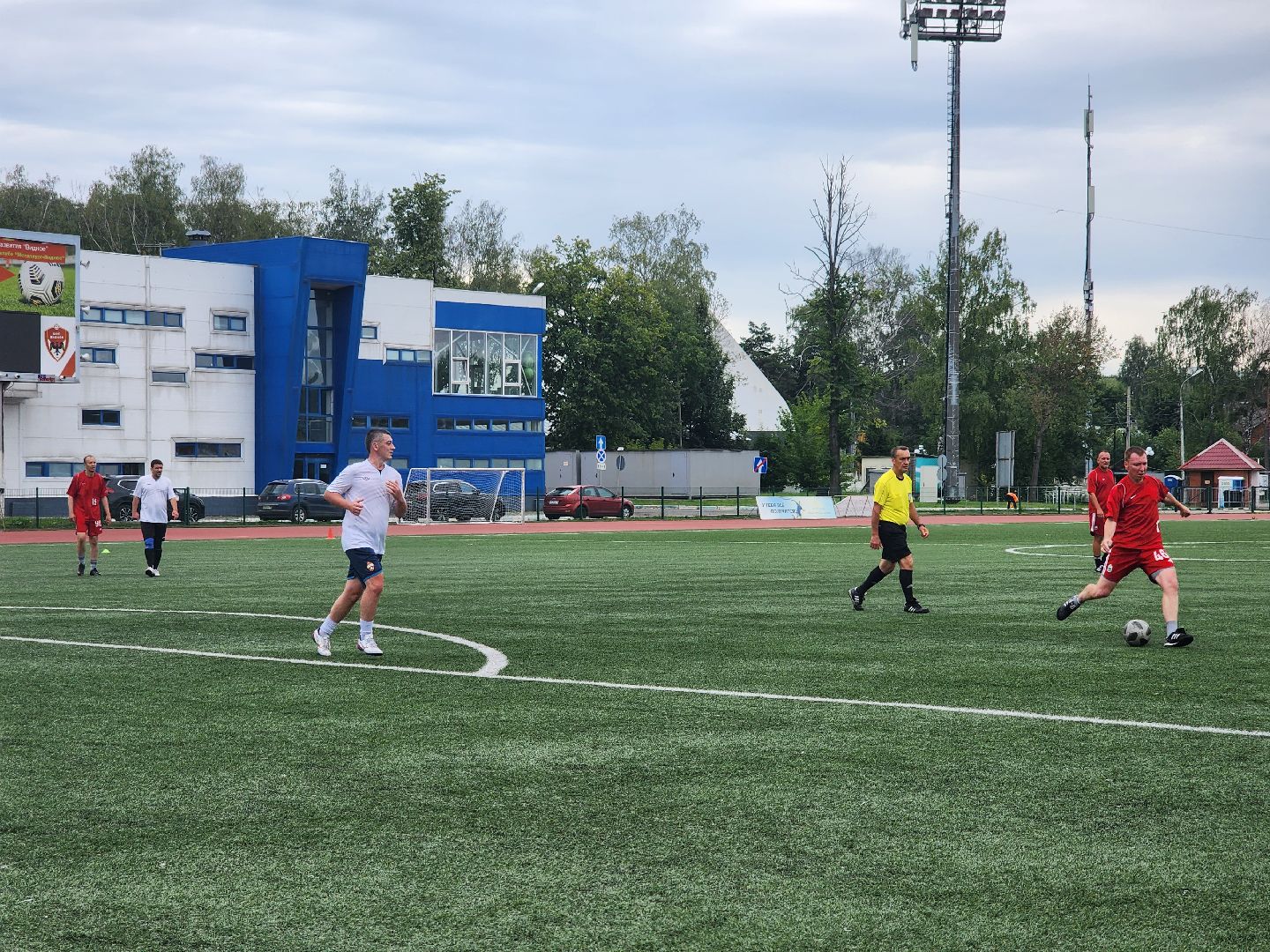 видное; ветераны; матч; футбол; игра