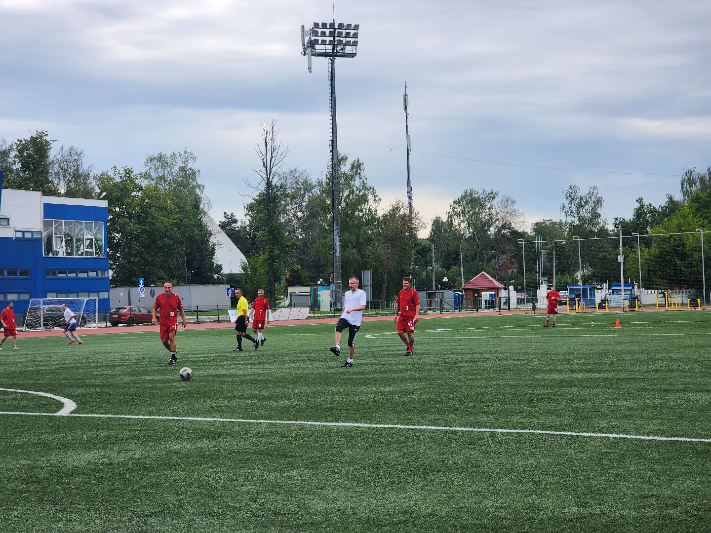 видное; ветераны; матч; футбол; игра