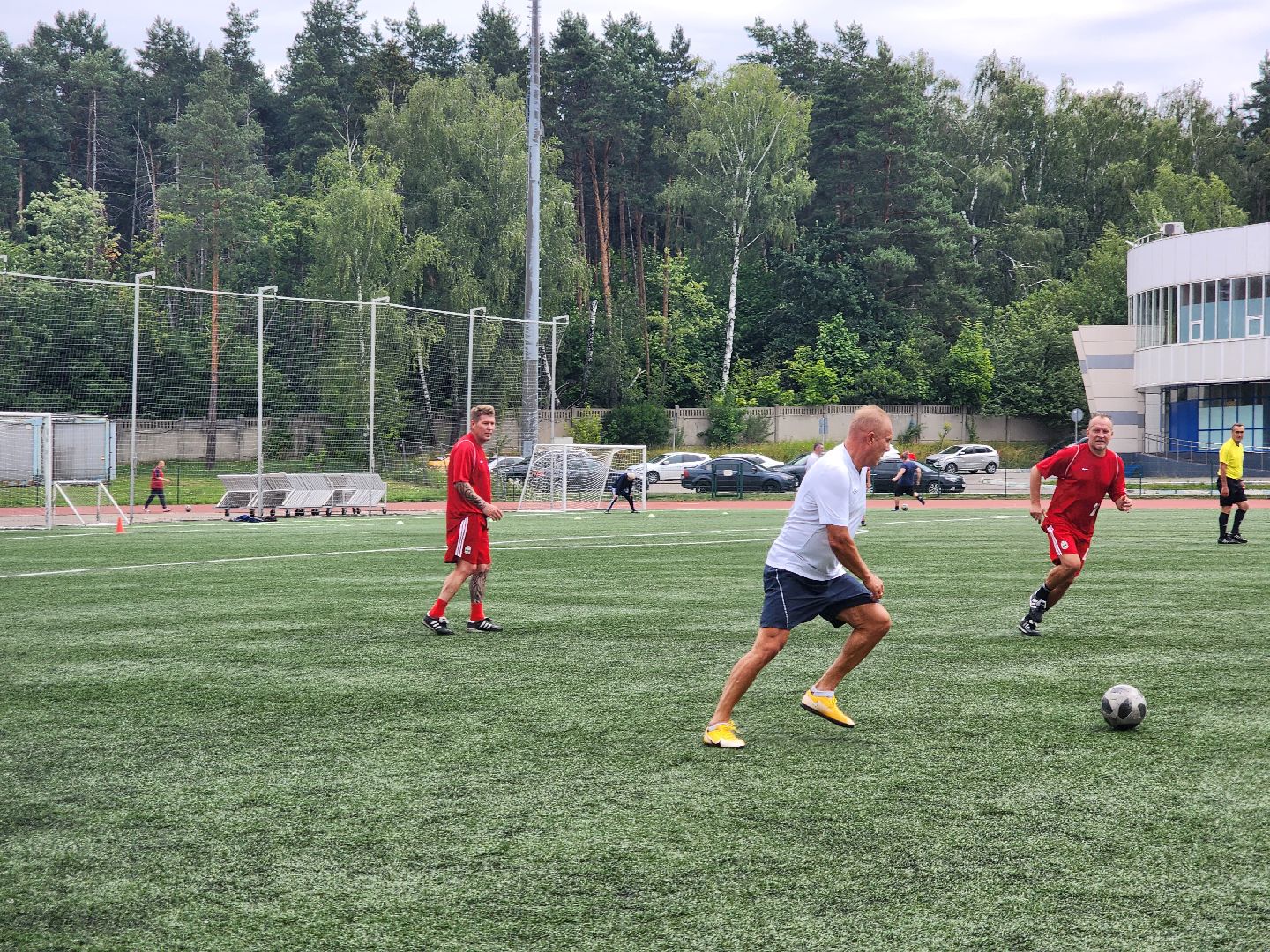 видное; ветераны; матч; футбол; игра