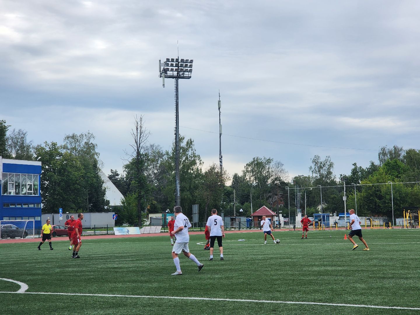 видное; ветераны; матч; футбол; игра