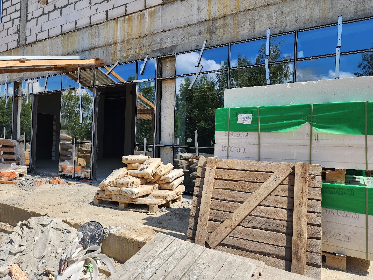 окна, витражи, входные группы, поликлиника, серпухов, ивановские дворики,