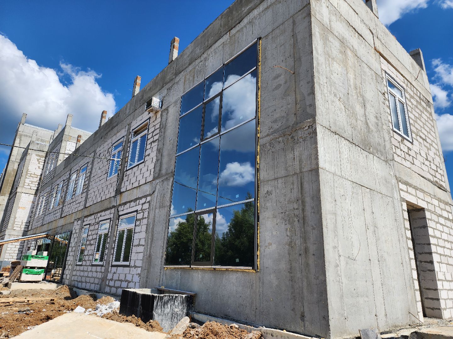 окна, витражи, входные группы, поликлиника, серпухов, ивановские дворики,